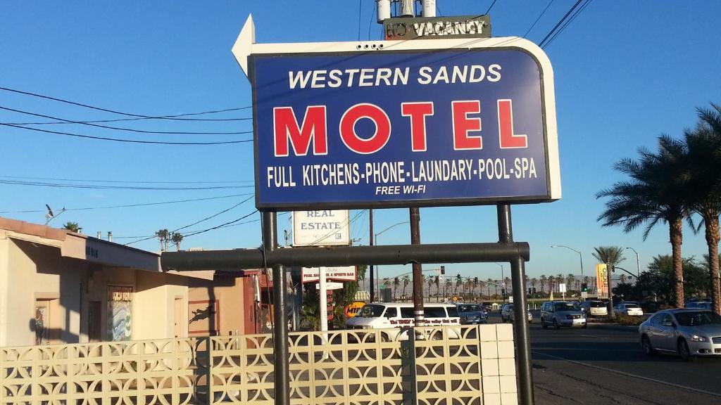 Western Sands Motel Indio Eksteriør bilde