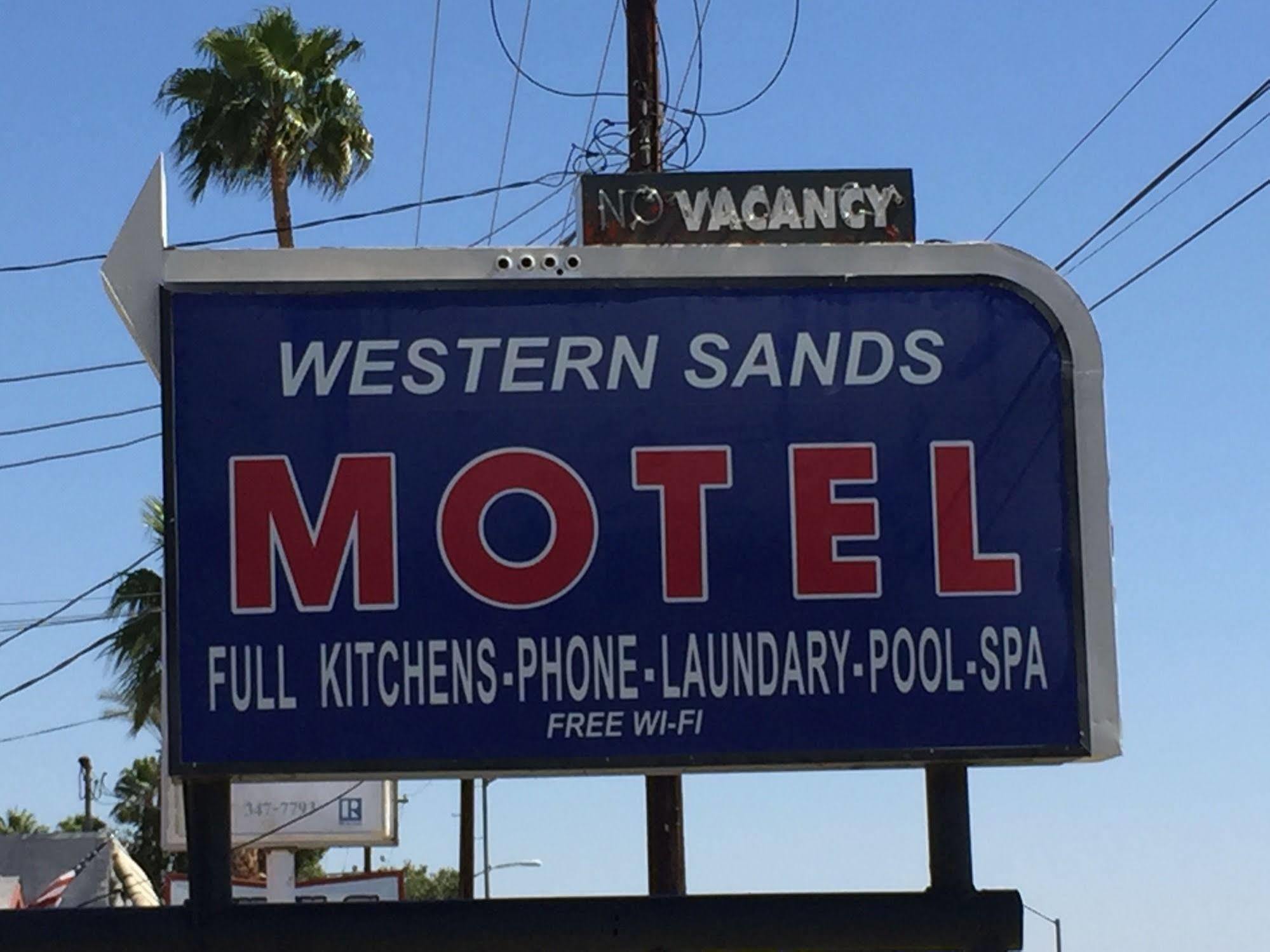 Western Sands Motel Indio Eksteriør bilde